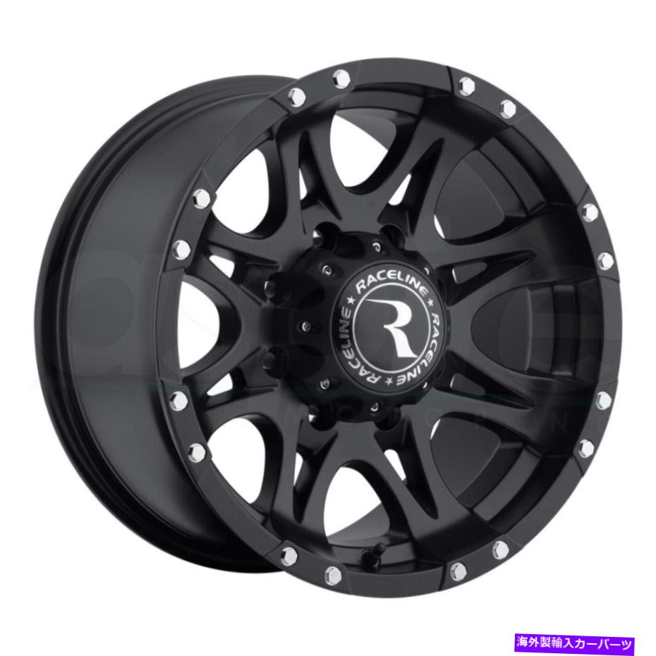 ホイール　4本セット Raceline 981 Raptor 17x9 5x5.5/5x139.7 0ブラックホイール（4）106.5 17 