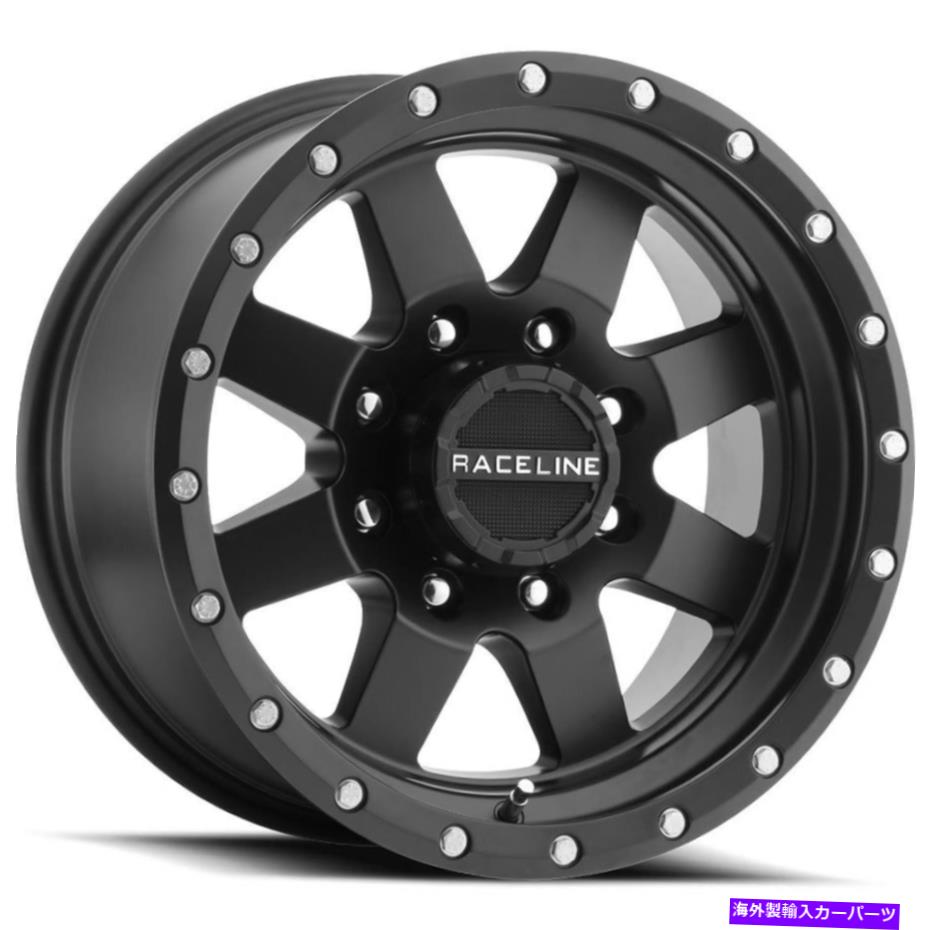ホイール　4本セット Raceline 935b Defender 17x9 5x5.5/5x139.7 -12ブラックホイール（4）107.95 17 