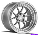 ホイール 4本セット Aodhan DS08 DS8 18x10.5 5x114.3 22銀機械加工車輪(4)73.1 18インチのリム Aodhan DS08 DS8 18x10.5 5x114.3 22 Silver Machined Wheels(4) 73.1 18