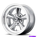 ホイール 4本セット American Racing VN109 TT O 17x7/17x8 5x114.3 0/0ポリッシュホイール(4)83.06 17
