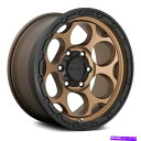 ホイール　4本セット KMC KM541ダーティハリー17x8.5 8x6.5/8x165.1 0ブロンズブラックホイール（4）125.1 17 