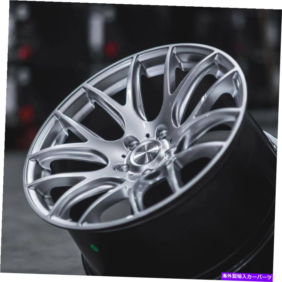 ホイール　4本セット ESR SR12 18x10.5 5x114.3 22ハイパーシルバーホイール（4）73.1 18インチリム ESR SR12 18x10.5 5x114.3 22 Hyper Silver Wheels(4) 73.1 18