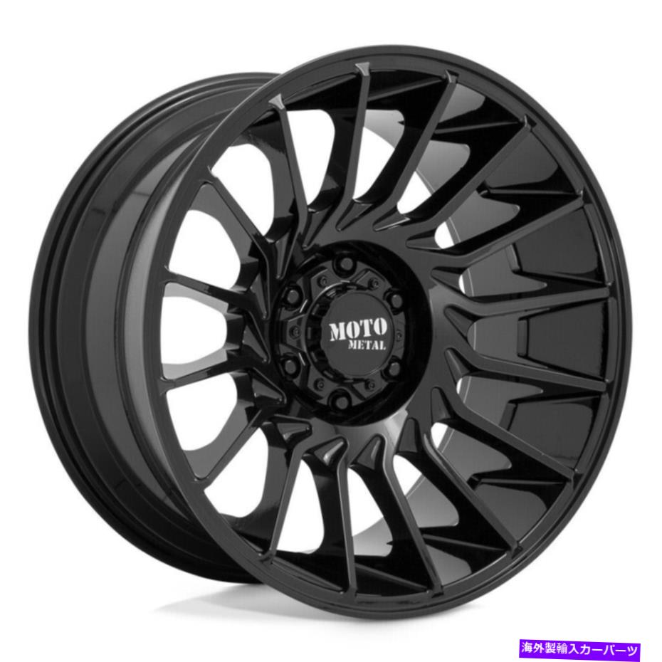 ホイール　4本セット 20x10 Moto Metal Mo807 8x6.5/8x165.1 -18 Gloss Black Wheels Rims set（4）125.1 20x10 Moto Metal MO807 8x6.5/8x165.1 -18 Gloss Black Wheels Rims Set(4) 125.1