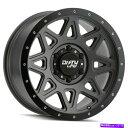 ホイール 4本セット 18x9 Dirty Life 9305 Theory 6x135 0 Gunmetal Black Wheels Rims set(4)...