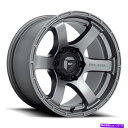 ホイール 4本セット 18x9燃料D767ラッシュ5x5/5x127 1ガンメタルホイールリムセット(4)71.5 18x9 Fuel D767 Rush 5x...