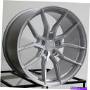 ホイール 4本セット 20x9 aodhan aff1 5x114.3 32銀機械加工ホイールリムセット(4)73.1 20x9 Aodhan AFF1 5x114.3 32 Silver Machined Wheels Rims Set(4) 73.1(2)