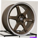 ホイール 4本セット 18x8.5 ESR AP6カスタム5x112 30ブロンズホイールリムセット(4)72.6 18x8.5 ESR AP6 Custom 5x112 30 Bronze Wheels Rims Set(4) 72.6(2)