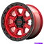 ۥ롡4ܥå 20x9 kmc km5488x180 18åɥ֥åۥॻåȡ4124.2 20x9 KMC KM548 Chase 8x180 18 Red Black Wheels Rims Set(4) 124.2