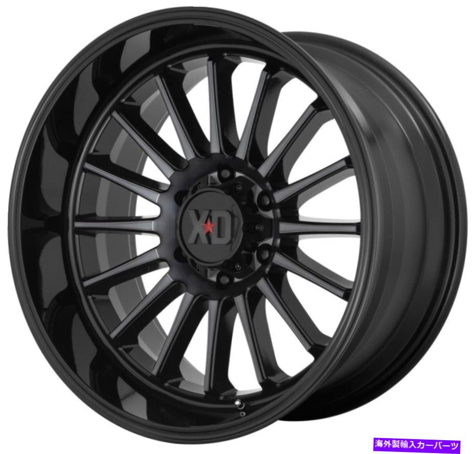 ۥ롡4ܥå 20x9 XD XD857 Whiplash 5x5/5x127 0֥å졼ۥॻåȡ471.5 20x9 XD XD857 Whiplash 5x5/5x127 0 Black Gray Wheels Rims Set(4) 71.5