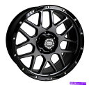 ホイール　4本セット 20x9エンキーマトリックス6x135 15ブラックペイントホイールリムセット（4） 20x9 Enkei MATRIX 6x135 15 Black Paint Wheels Rims Set(4)