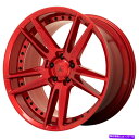 ホイール 4本セット 20x9アサンティブラックABL33治世5x112 35レッドホイールリムセット(4)72.56 20x9 Asanti Black AB...
