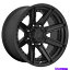 ホイール　4本セット 20x10 Fuel D709 Rogue 8x180 -18マットブラックホイールリムセット（4）124.2 20x10 Fuel D709 Rogue 8x180 -18 Matte Black Wheels Rims Set(4) 124.2