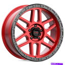 ホイール 4本セット 20x9 kmc km544 mesa 6x135 0レッドブラックホイールリムセット(4)87.1 20x9 KMC KM544 Mes...
