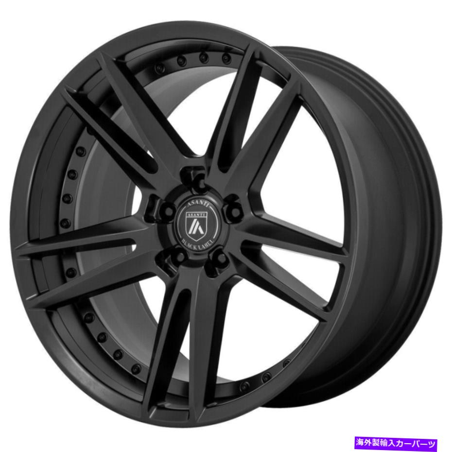 ۥ롡4ܥå 20x9/20x10.5 asanti black abl335x112 35/38ƥ֥åۥॻåȡ4 20x9/20x10.5 Asanti Black ABL33 Reign 5x112 35/38 Satin Black Wheels Rims Set(4)