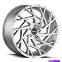 ホイール 4本セット 24x9.5 Strada S64 Nido 6x5.5/6x139.7 24シルバーブラッシングホイールリムセット(4)87.1 24x...