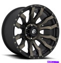 ホイール　4本セット 20x9燃料D674ブリッツ8x170 1マットブラックティントホイールリムセット（4）125.1 20x9 Fuel D674 Blitz 8x170 1 Matte Black Tint Wheels Rims Set(4) 125.1