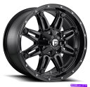 ホイール 4本セット 20x10燃料D625人質6x135/6x5.5/6x139.7 -24グロスブラックホイールリムセット(4)1 20x10 Fuel D...