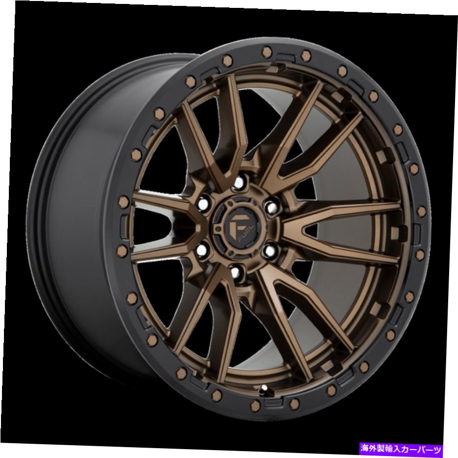 ホイール　4本セット 20x9 Fuel D681 Rebel 6x135 20マットブロンズブラックホイールリムセット（4）87.1 20x9 Fuel D681 Rebel 6x135 20 Matte Bronze Black Wheels Rims Set(4) 87.1