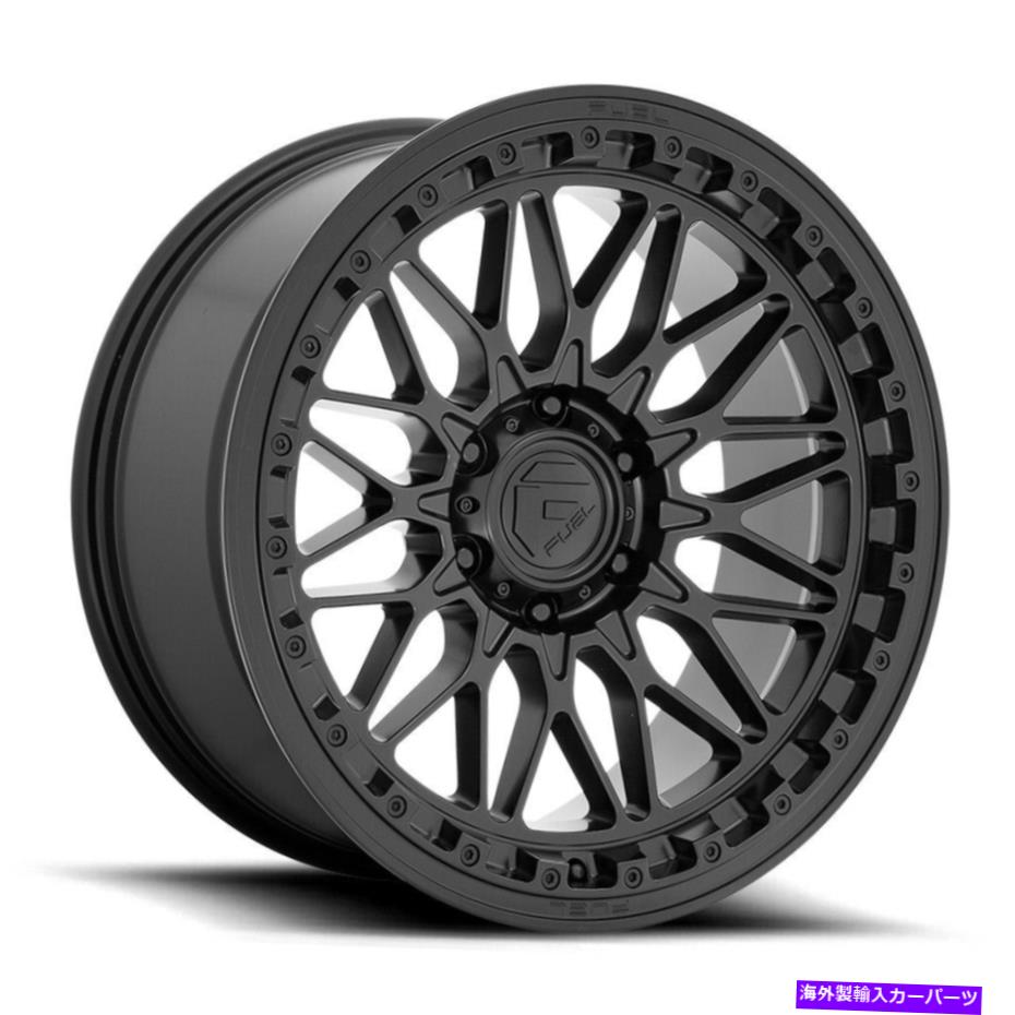 ホイール　4本セット 20x9燃料D757トリガー5x5/5x127 1マットブラックホイールリムセット（4）71.5 20x9 Fuel D757 Trigger 5x5/5x127 1 Matte Black Wheels Rims Set(4) 71.5