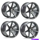 ホイール 4本セット 20x9 rohana rc7 5x112 35グラファイトホイールリムセット(4)66.56 20x9 Rohana RC7 5x112 35 Graphite Wheels Rims Set(4) 66.56(2)