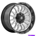 ホイール 4本セット 22x10 Fuel D798 ARC 6x135/6x5.5/6x139.7 -18シルバーブラックリップホイールリムセット(4) 22x10 Fuel D798 Arc 6x135/6x5.5/6x139.7 -18 Silver Black Lip Wheels Rims Set(4)(2)
