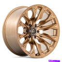 ホイール 4本セット 20x9燃料D805炎6x135 1プラチナブロンズホイールリムセット(4)87.1 20x9 Fuel D805 Flame 6x135...