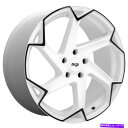ホイール 4本セット 20x9/20x10.5ニッチM257フラッシュ5x120 35/35ホワイトブラックホイールリムセット(4)72.56 20x9/20x...