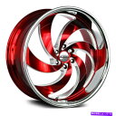 ホイール 4本セット 26x10 Strada Classics C06 Retro 6 6x135 26レッドホイールリムセット(4)87.1 26x10 S...