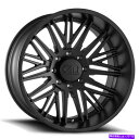 ホイール 4本セット 24x12 Cali Off -Road 9109 Rawkon 8x6.5/8x165.1 -51マットブラックホイールリムセット(4) 24x12 Cali Off-Road 9109 Rawkon 8x6.5/8x165.1 -51 Matte Black Wheels Rims Set(4)