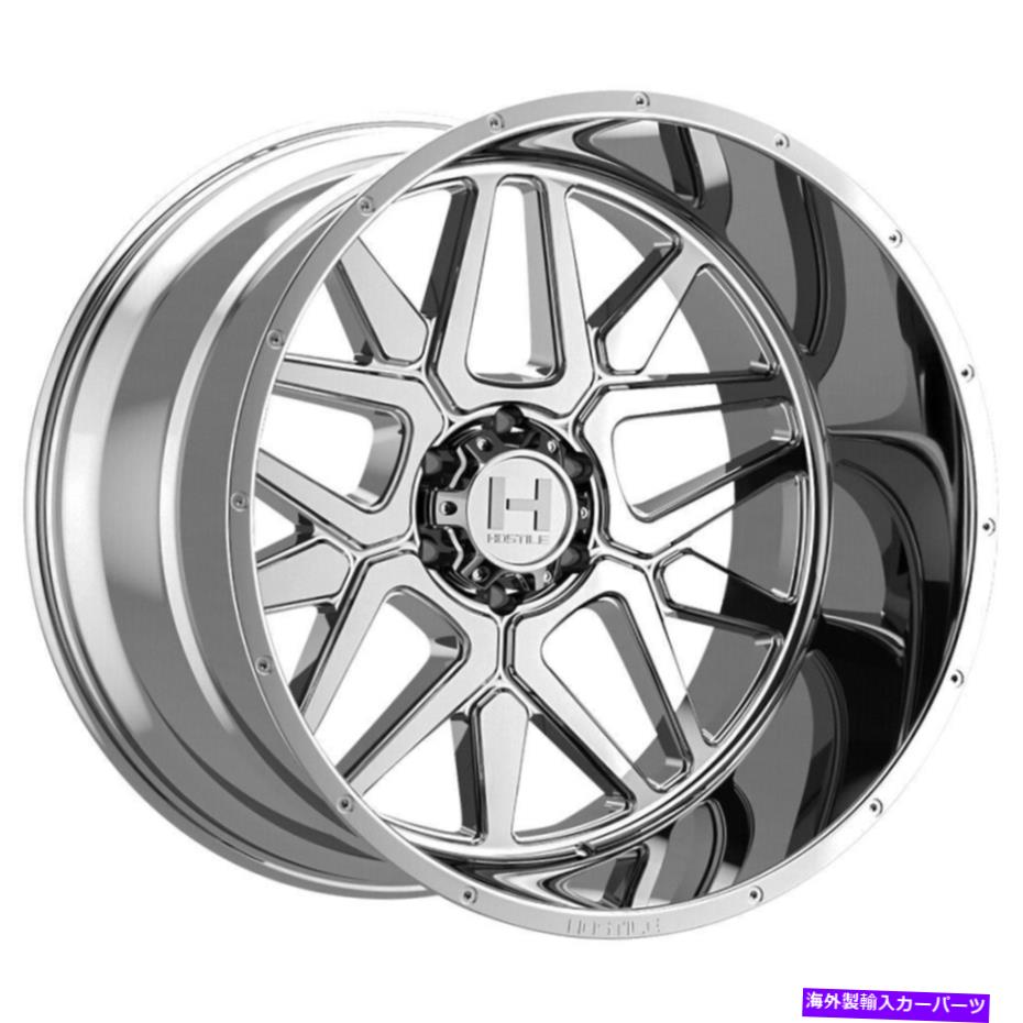 ホイール　4本セット 20x10 Hostile H128 Diablo 6x5.5/6x139.7 -19 Chrome Wheels Rims set（4）106.1 20x10 Hostile H128 Diablo 6x5.5/6x139.7 -19 Chrome Wheels Rims Set(4) 106.1