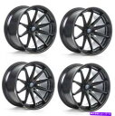 ホイール 4本セット 20x9 Rohana RC10 5x112 35マットブラックホイールリムセット(4)66.56 20x9 Rohana RC10 5x112 35 Matte Black Wheels Rims Set(4) 66.56(2)