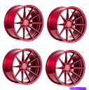 ホイール 4本セット 20x10/20x12 rohana rfx1 5x114.3 25/22レッドホイールリムセット(4)73.1 20x10/20x12 ...