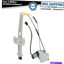 Window Regulator フロントパワーウィンドウレギュレーターとモーターの乗客側右RHの97-01チェロキー Front Power Window Regulator & Motor Passenger Side Right RH for 97-01 Cherokee
