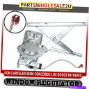 Window Regulator Dogde intrepid Chrysler 300m LHS用のモーター付き左後部窓レギュレーター Rear Left P...