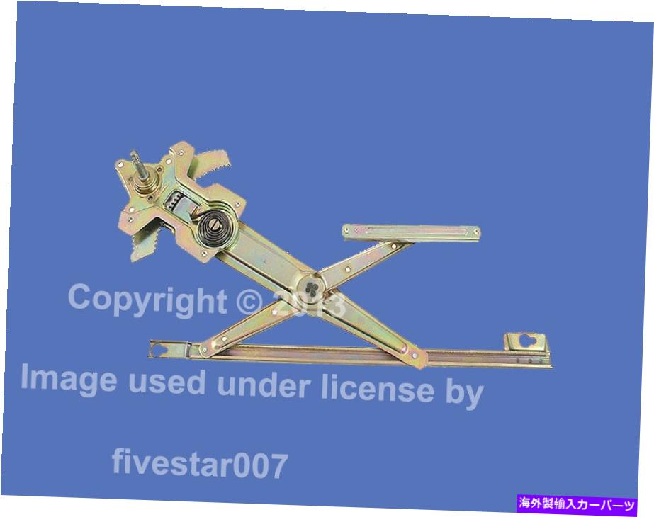 Window Regulator ドーマンフロント左のドライバーマニュアルウィンドウレギュレーターホンダアコードDXセダン90-93 Dorman Front LEFT DRIVER Manual Window Regulator for Honda Accord DX Sedan 90-93