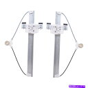 Window Regulator ペアパワーウィンドウレギュレーターフィット04-14フォードF150拡張キャブピックアップリアセット Pair Power W...
