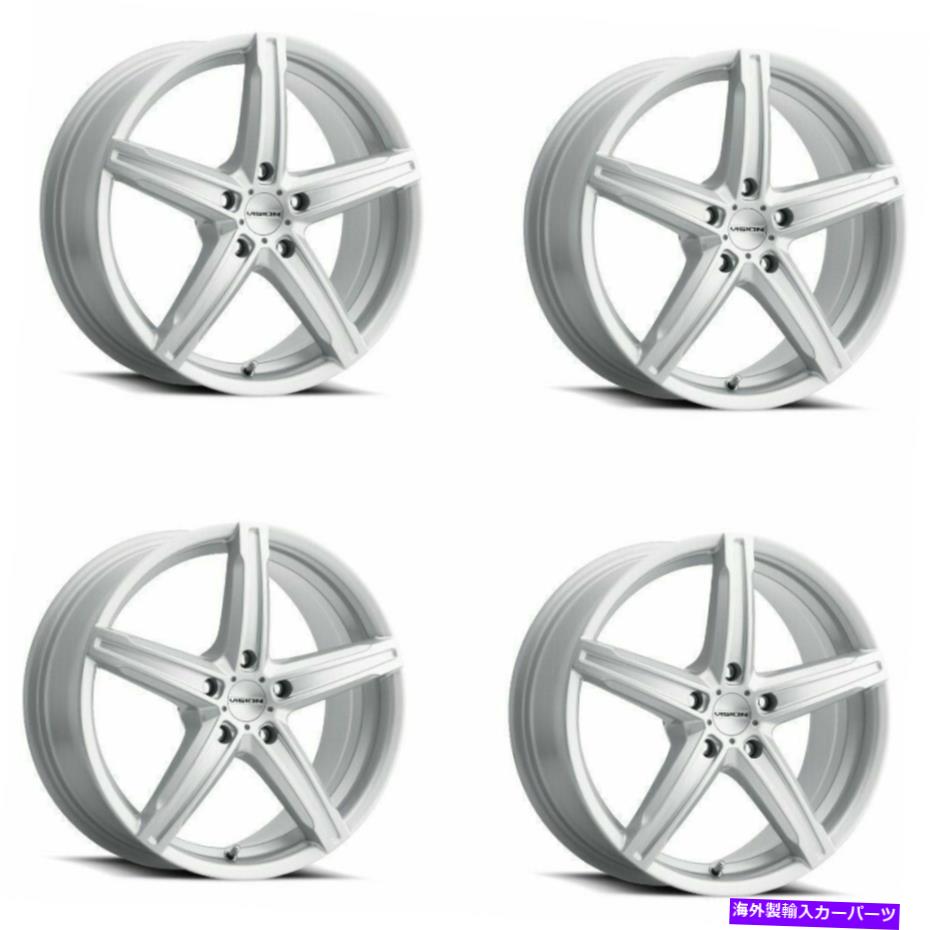 Set 4 16" Vision Street 469 Boost Silver Wheels 16x7 5x115 Rims 38mmカテゴリホイール　4本セット状態新品メーカー車種発送詳細全国一律 送料無料 （※北海道、沖縄、離島は省く）商品詳細輸入商品の為、英語表記となります。Condition: NewUPC: 886821210107Brand: VisionMPN: 469-6790S38Material: Aluminum AlloyColor: SilverStyle: 469 BoostManufacturer: VisionManufacturer Part Number: 469-6790S38Rim Diameter: 16Bolt Pattern: 5x115Hub Bore: 73.1Offset: 38Surface Finish: SilverRim Width: 7Quantity: 4Aspect Ratio: 0.00《ご注文前にご確認ください》■海外輸入品の為、NC・NRでお願い致します。■取り付け説明書は基本的に付属しておりません。お取付に関しましては専門の業者様とご相談お願いいたします。■通常2〜4週間でのお届けを予定をしておりますが、天候、通関、国際事情により輸送便の遅延が発生する可能性や、仕入・輸送費高騰や通関診査追加等による価格のご相談の可能性もございますことご了承いただいております。■海外メーカーの注文状況次第では在庫切れの場合もございます。その場合は弊社都合にてキャンセルとなります。■配送遅延、商品違い等によってお客様に追加料金が発生した場合や取付け時に必要な加工費や追加部品等の、商品代金以外の弊社へのご請求には一切応じかねます。■弊社は海外パーツの輸入販売業のため、製品のお取り付けや加工についてのサポートは行っておりません。専門店様と解決をお願いしております。■大型商品に関しましては、配送会社の規定により個人宅への配送が困難な場合がございます。その場合は、会社や倉庫、最寄りの営業所での受け取りをお願いする場合がございます。■輸入消費税が追加課税される場合もございます。その場合はお客様側で輸入業者へ輸入消費税のお支払いのご負担をお願いする場合がございます。■商品説明文中に英語にて”保証”関する記載があっても適応はされませんのでご了承ください。■海外倉庫から到着した製品を、再度国内で検品を行い、日本郵便または佐川急便にて発送となります。■初期不良の場合は商品到着後7日以内にご連絡下さいませ。■輸入商品のためイメージ違いやご注文間違い当のお客様都合ご返品はお断りをさせていただいておりますが、弊社条件を満たしている場合はご購入金額の30％の手数料を頂いた場合に限りご返品をお受けできる場合もございます。(ご注文と同時に商品のお取り寄せが開始するため)（30％の内訳は、海外返送費用・関税・消費全負担分となります）■USパーツの輸入代行も行っておりますので、ショップに掲載されていない商品でもお探しする事が可能です。お気軽にお問い合わせ下さいませ。[輸入お取り寄せ品においてのご返品制度・保証制度等、弊社販売条件ページに詳細の記載がございますのでご覧くださいませ]&nbsp;