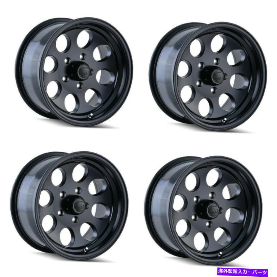 Set 4 16" Ion 171 Matte Black Wheels 16x8 5x4.5 Truck Rims -5mmカテゴリホイール　4本セット状態新品メーカー車種発送詳細全国一律 送料無料 （※北海道、沖縄、離島は省く）商品詳細輸入商品の為、英語表記となります。Condition: NewUPC: 729419066710Brand: IonModel: 171MPN: 171-6865MBColor: Matte BlackStyle: 171Manufacturer: Wheel OneModel Number: 171Manufacturer Part Number: 171-6865MBRim Diameter: 16Bolt Pattern: 5x4.5Hub Bore: 83.82Offset: -5Surface Finish: Matte BlackRim Width: 8Quantity: 4Aspect Ratio: 0.00Number of Bolts: 5Rim Structure: One PieceQuantity Included: 4Type: Custom WheelsBackspacing: 4.3《ご注文前にご確認ください》■海外輸入品の為、NC・NRでお願い致します。■取り付け説明書は基本的に付属しておりません。お取付に関しましては専門の業者様とご相談お願いいたします。■通常2〜4週間でのお届けを予定をしておりますが、天候、通関、国際事情により輸送便の遅延が発生する可能性や、仕入・輸送費高騰や通関診査追加等による価格のご相談の可能性もございますことご了承いただいております。■海外メーカーの注文状況次第では在庫切れの場合もございます。その場合は弊社都合にてキャンセルとなります。■配送遅延、商品違い等によってお客様に追加料金が発生した場合や取付け時に必要な加工費や追加部品等の、商品代金以外の弊社へのご請求には一切応じかねます。■弊社は海外パーツの輸入販売業のため、製品のお取り付けや加工についてのサポートは行っておりません。専門店様と解決をお願いしております。■大型商品に関しましては、配送会社の規定により個人宅への配送が困難な場合がございます。その場合は、会社や倉庫、最寄りの営業所での受け取りをお願いする場合がございます。■輸入消費税が追加課税される場合もございます。その場合はお客様側で輸入業者へ輸入消費税のお支払いのご負担をお願いする場合がございます。■商品説明文中に英語にて”保証”関する記載があっても適応はされませんのでご了承ください。■海外倉庫から到着した製品を、再度国内で検品を行い、日本郵便または佐川急便にて発送となります。■初期不良の場合は商品到着後7日以内にご連絡下さいませ。■輸入商品のためイメージ違いやご注文間違い当のお客様都合ご返品はお断りをさせていただいておりますが、弊社条件を満たしている場合はご購入金額の30％の手数料を頂いた場合に限りご返品をお受けできる場合もございます。(ご注文と同時に商品のお取り寄せが開始するため)（30％の内訳は、海外返送費用・関税・消費全負担分となります）■USパーツの輸入代行も行っておりますので、ショップに掲載されていない商品でもお探しする事が可能です。お気軽にお問い合わせ下さいませ。[輸入お取り寄せ品においてのご返品制度・保証制度等、弊社販売条件ページに詳細の記載がございますのでご覧くださいませ]&nbsp;