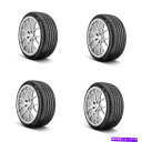 ホイール 4本セット セット4 245/40R17 Nexen N5000 Platinum 91W Tyres 2454017グランドツーリングオールシーズン...