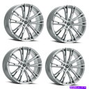 ホイール 4本セット セット4 17 "Platinum 458s Prophecy 17x8 5x120 Gloss Silver w/ Clear Coat 35mm Rims Set 4 17" Platinum 458S Prophecy 17X8 5x120 Gloss Silver w/ Clear Coat 35mm Rims