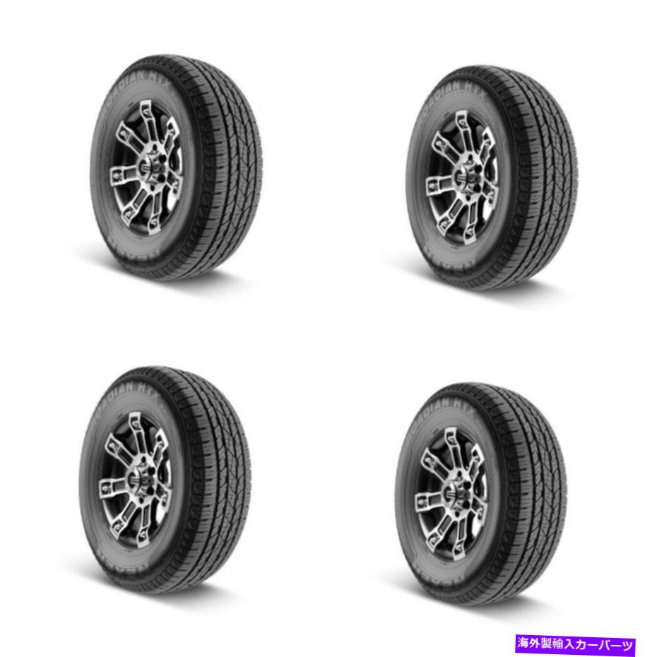 ホイール　4本セット セット4 LT245/75R17/10 NEXEN ROADIAN HTXRH5 121/118Sタイヤ2457517高速道路地形 Set 4 lt245/75R17/10 Nexen Roadian HTXRH5 121/118S Tires 2457517 Highway Terrain(2)