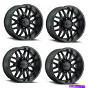 ホイール 4本セット セット4 20 "ウルトラ203SBハンター20x10 8x6.5サテンブラックサテンクリアコート-25mmリム Set 4 20" Ultra 203SB Hunter 20x10 8x6.5 Satin Black Satin Clear-Coat -25mm Rims