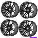 ホイール 4本セット セット4 20 "Moto Metal Mo978 Razor 20x9サテンブラック機械加工6x5.5ホイール18mm Set 4 20" Moto Metal MO978 Razor 20x9 Satin Black Machined 6x5.5 Wheels 18mm