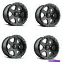 ホイール 4本セット セット4 17 "燃料D589リッパーブラックグロスブラックリップトラックホイール17x9 6x5.5 +1mm Set 4 17" Fuel D589 Ripper Black Gloss Black Lip Truck Wheels 17x9 6x5.5 +1mm