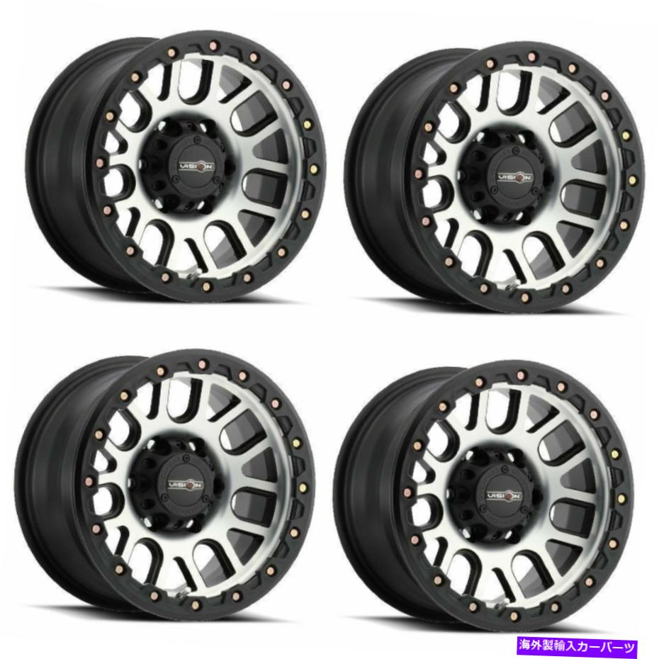 Set 4 18" Vision Off-Road 111 Nemesis Black Machined Face Wheels 18x9 8x6.5 18mmカテゴリホイール　4本セット状態新品メーカー車種発送詳細全国一律 送料無料 （※北海道、沖縄、離島は省く）商品詳細輸入商品の為、英語表記となります。Condition: NewUPC: 886821170531Brand: VisionMPN: 111-8981MF18Material: Aluminum AlloyColor: Matte Black Machined FaceStyle: 111 NemesisSize: 18X9Manufacturer: VisionManufacturer Part Number: 111-8981MF18Rim Diameter: 18Bolt Pattern: 8x6.5 (8x165.1)Hub Bore: 125.2Offset: 18Surface Finish: Matte Black Machined FaceRim Width: 9Quantity: 4Aspect Ratio: 0.00EAN: 0886821170531《ご注文前にご確認ください》■海外輸入品の為、NC・NRでお願い致します。■取り付け説明書は基本的に付属しておりません。お取付に関しましては専門の業者様とご相談お願いいたします。■通常2〜4週間でのお届けを予定をしておりますが、天候、通関、国際事情により輸送便の遅延が発生する可能性や、仕入・輸送費高騰や通関診査追加等による価格のご相談の可能性もございますことご了承いただいております。■海外メーカーの注文状況次第では在庫切れの場合もございます。その場合は弊社都合にてキャンセルとなります。■配送遅延、商品違い等によってお客様に追加料金が発生した場合や取付け時に必要な加工費や追加部品等の、商品代金以外の弊社へのご請求には一切応じかねます。■弊社は海外パーツの輸入販売業のため、製品のお取り付けや加工についてのサポートは行っておりません。専門店様と解決をお願いしております。■大型商品に関しましては、配送会社の規定により個人宅への配送が困難な場合がございます。その場合は、会社や倉庫、最寄りの営業所での受け取りをお願いする場合がございます。■輸入消費税が追加課税される場合もございます。その場合はお客様側で輸入業者へ輸入消費税のお支払いのご負担をお願いする場合がございます。■商品説明文中に英語にて”保証”関する記載があっても適応はされませんのでご了承ください。■海外倉庫から到着した製品を、再度国内で検品を行い、日本郵便または佐川急便にて発送となります。■初期不良の場合は商品到着後7日以内にご連絡下さいませ。■輸入商品のためイメージ違いやご注文間違い当のお客様都合ご返品はお断りをさせていただいておりますが、弊社条件を満たしている場合はご購入金額の30％の手数料を頂いた場合に限りご返品をお受けできる場合もございます。(ご注文と同時に商品のお取り寄せが開始するため)（30％の内訳は、海外返送費用・関税・消費全負担分となります）■USパーツの輸入代行も行っておりますので、ショップに掲載されていない商品でもお探しする事が可能です。お気軽にお問い合わせ下さいませ。[輸入お取り寄せ品においてのご返品制度・保証制度等、弊社販売条件ページに詳細の記載がございますのでご覧くださいませ]&nbsp;