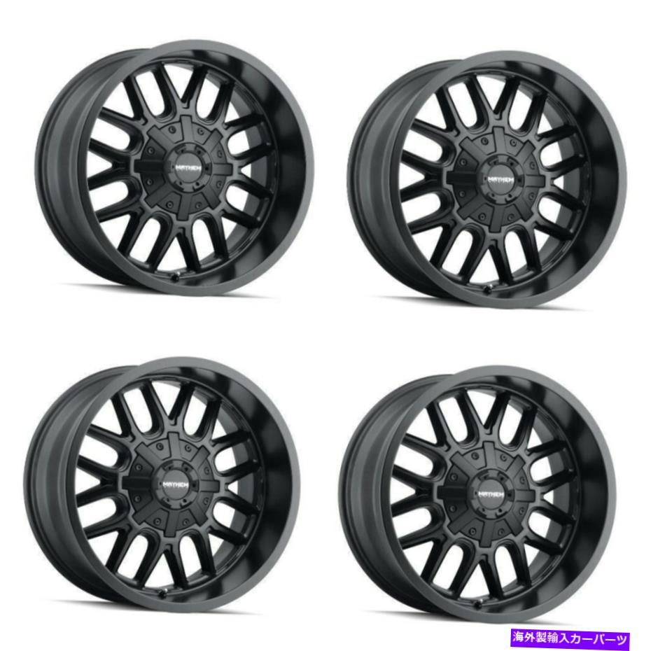 Set 4 20" Mayhem Cogent Matte Black Wheels 20x9 5x5 5x135 Truck 5 Lug Rims 0mmカテゴリホイール　4本セット状態新品メーカー車種発送詳細全国一律 送料無料 （※北海...