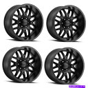 ホイール 4本セット セット4 20 "ウルトラ203SBハンター20x10 6x5.5サテンブラックサテンクリアコート-25mmリム Set 4 20" Ultra 203SB Hunter 20x10 6x5.5 Satin Black Satin Clear-Coat -25mm Rims