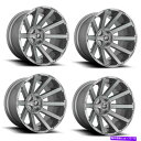 ホイール 4本セット セット4 22 "Fuel D714 Contra Platinum 22x10 Gunmetal 8x170 for ford wheels -18mm Set 4 22" Fuel D714 Contra Platinum 22x10 Gunmetal 8x170 For Ford Wheels -18mm