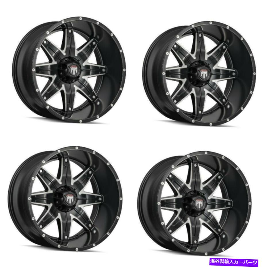 Set 4 22" American Truxx Lonestar Black/Milled Wheels 22x12 5x5 Rims -44mmカテゴリホイール　4本セット状態新品メーカー車種発送詳細全国一律 送料無料 （※北海道、沖縄、離島は省く）商品詳細輸入商品の為、英語表記となります。Condition: NewUPC: 729419138585Brand: American TruxxModel: LonestarMPN: AT185-22273M-44Color: Black/MilledStyle: LonestarManufacturer: Wheel OneModel Number: AT185Manufacturer Part Number: AT185-22273M-44Rim Diameter: 22Bolt Pattern: 5x5Hub Bore: 78.1Offset: -44Surface Finish: Black/MilledRim Width: 12Quantity: 4Aspect Ratio: 0.00Number of Bolts: 5Rim Structure: One PieceQuantity Included: 4Type: Custom WheelsBackspacing: 4.77《ご注文前にご確認ください》■海外輸入品の為、NC・NRでお願い致します。■取り付け説明書は基本的に付属しておりません。お取付に関しましては専門の業者様とご相談お願いいたします。■通常2〜4週間でのお届けを予定をしておりますが、天候、通関、国際事情により輸送便の遅延が発生する可能性や、仕入・輸送費高騰や通関診査追加等による価格のご相談の可能性もございますことご了承いただいております。■海外メーカーの注文状況次第では在庫切れの場合もございます。その場合は弊社都合にてキャンセルとなります。■配送遅延、商品違い等によってお客様に追加料金が発生した場合や取付け時に必要な加工費や追加部品等の、商品代金以外の弊社へのご請求には一切応じかねます。■弊社は海外パーツの輸入販売業のため、製品のお取り付けや加工についてのサポートは行っておりません。専門店様と解決をお願いしております。■大型商品に関しましては、配送会社の規定により個人宅への配送が困難な場合がございます。その場合は、会社や倉庫、最寄りの営業所での受け取りをお願いする場合がございます。■輸入消費税が追加課税される場合もございます。その場合はお客様側で輸入業者へ輸入消費税のお支払いのご負担をお願いする場合がございます。■商品説明文中に英語にて”保証”関する記載があっても適応はされませんのでご了承ください。■海外倉庫から到着した製品を、再度国内で検品を行い、日本郵便または佐川急便にて発送となります。■初期不良の場合は商品到着後7日以内にご連絡下さいませ。■輸入商品のためイメージ違いやご注文間違い当のお客様都合ご返品はお断りをさせていただいておりますが、弊社条件を満たしている場合はご購入金額の30％の手数料を頂いた場合に限りご返品をお受けできる場合もございます。(ご注文と同時に商品のお取り寄せが開始するため)（30％の内訳は、海外返送費用・関税・消費全負担分となります）■USパーツの輸入代行も行っておりますので、ショップに掲載されていない商品でもお探しする事が可能です。お気軽にお問い合わせ下さいませ。[輸入お取り寄せ品においてのご返品制度・保証制度等、弊社販売条件ページに詳細の記載がございますのでご覧くださいませ]&nbsp;