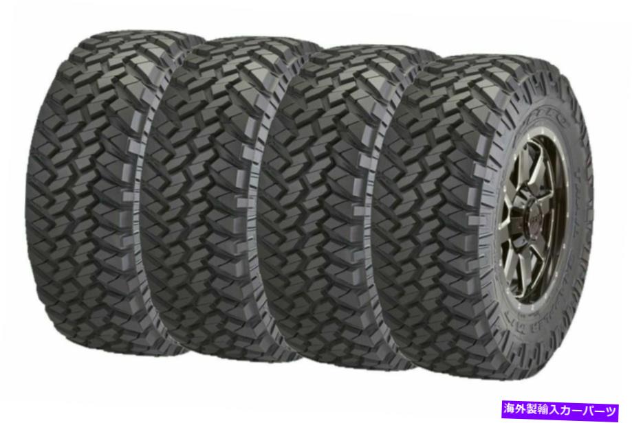 ホイール　4本セット 37x12.50R18LT Eセット4 Nitto Trail Grappler Mud Terrain Tyres 128Q 36.8 37125018 37X12.50R18LT E Set 4 Nitto Trail Grappler Mud Terrain Tires 128Q 36.8 37125018